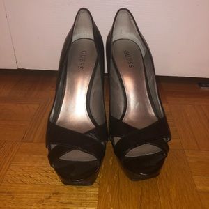 Guess Open-Toe Heels